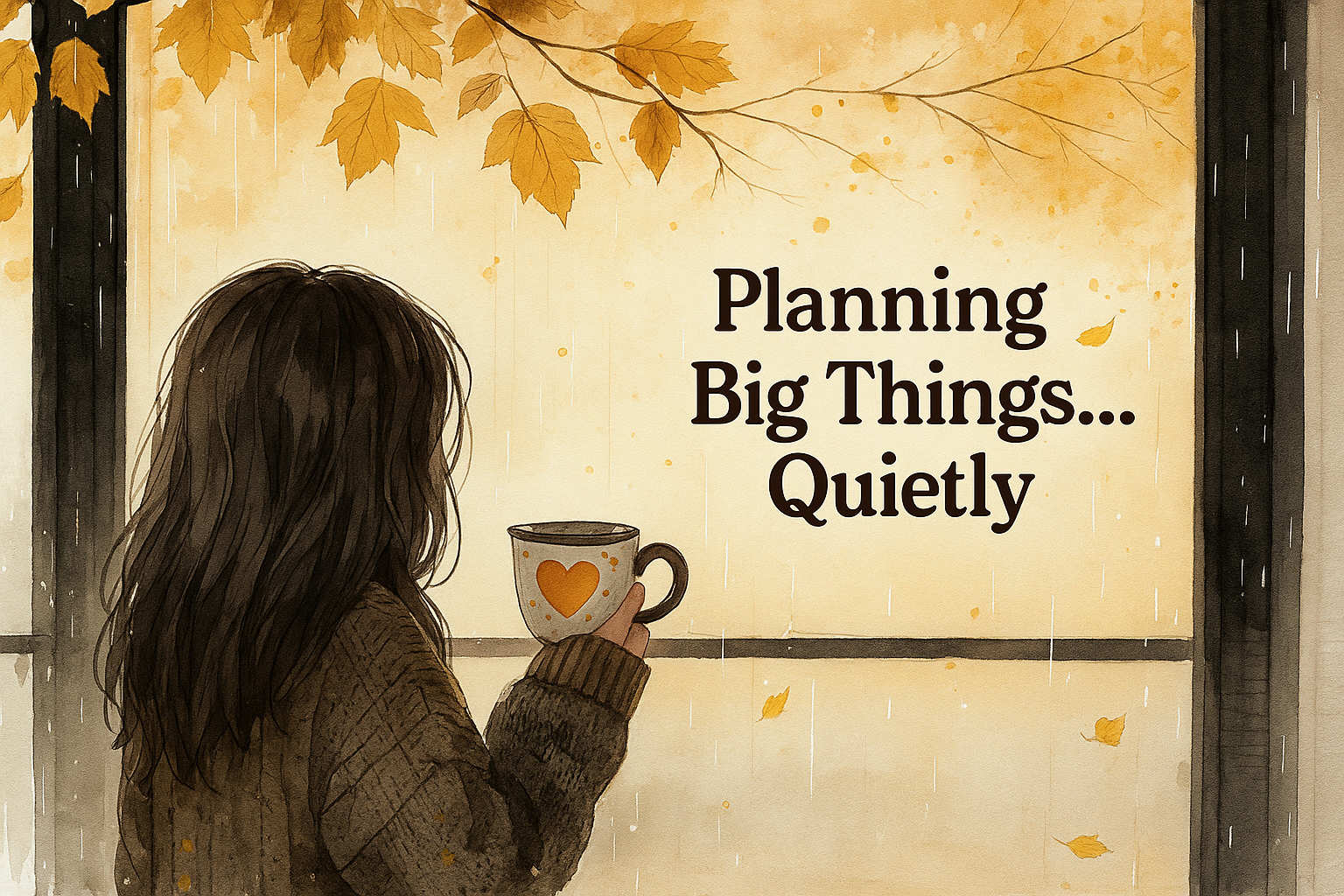 🫖 Planning Big Things… Quietly: How I’m Growing My Digital Brand Without Ads